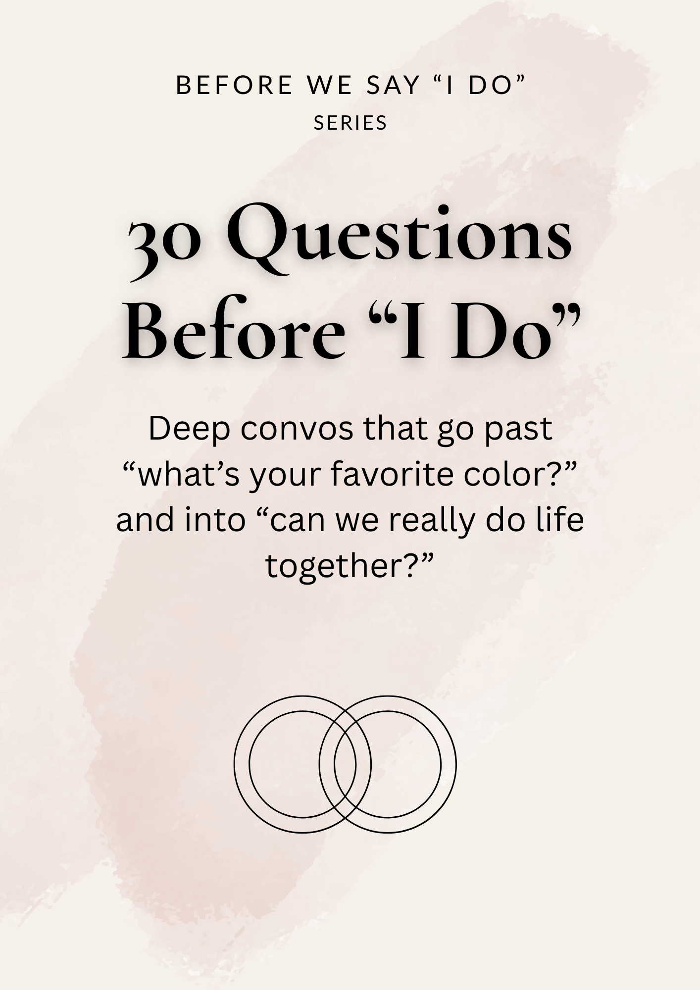 30 Questions Before 'I Do' – Deep Conversation Guide for Engaged or Dating Couples