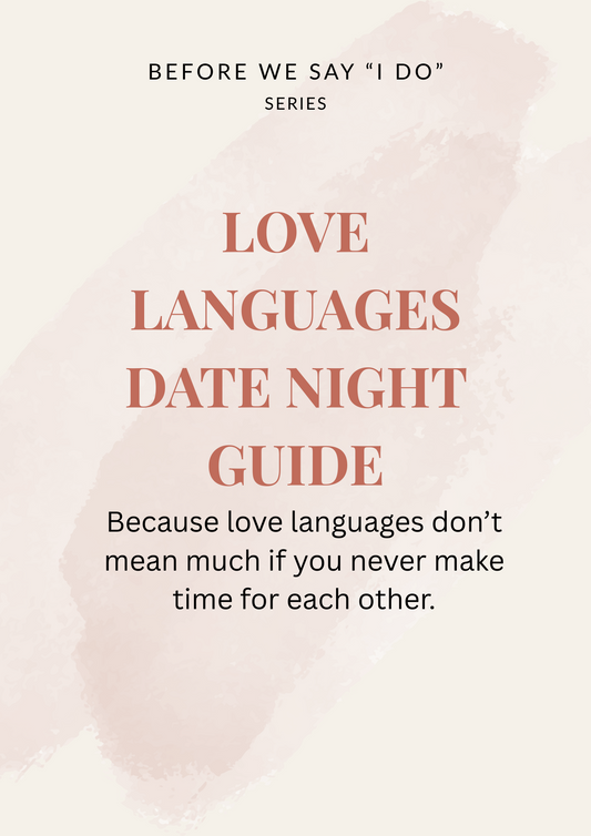 Love Languages Date Night Guide – Reignite the Spark, One Intentional Moment at a Time